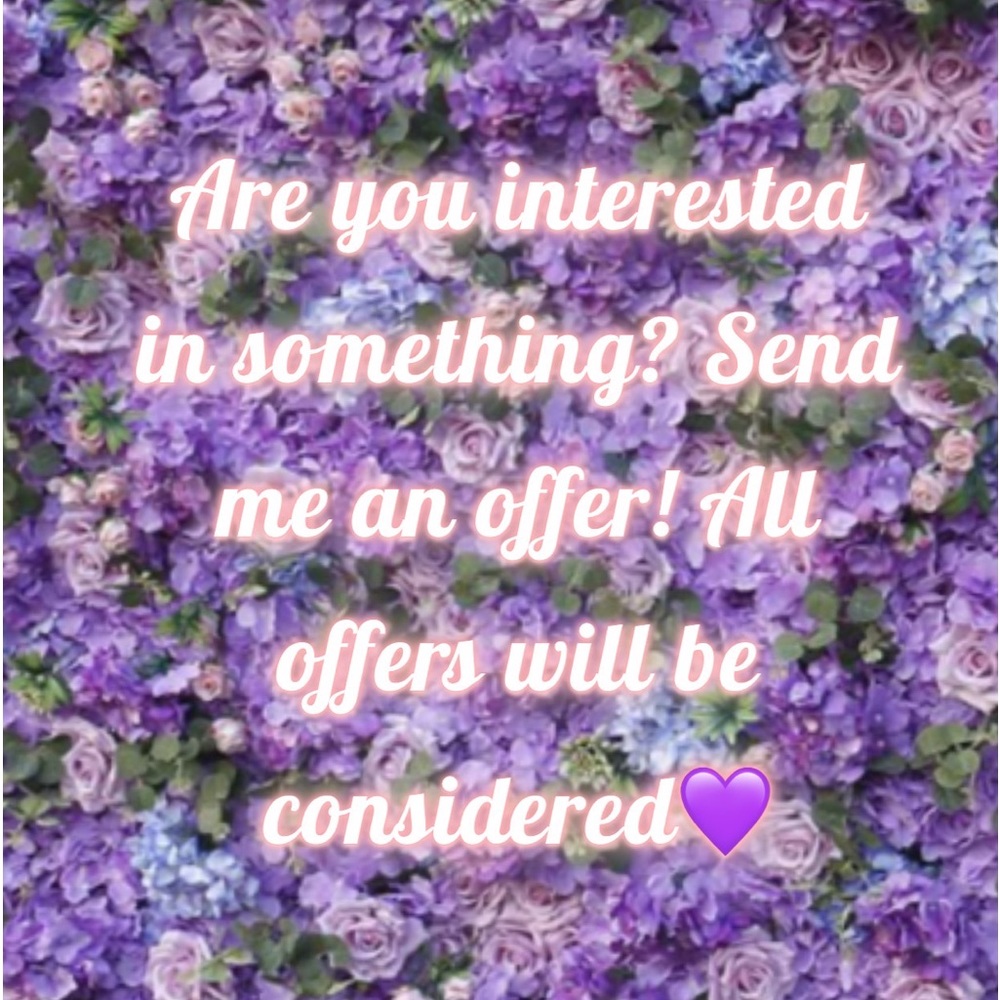 Open to offers!